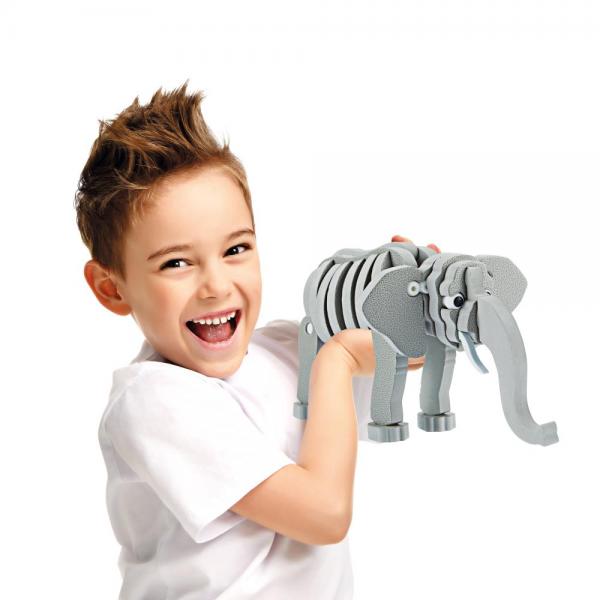 3D Puzzle Bauschaum Elefant