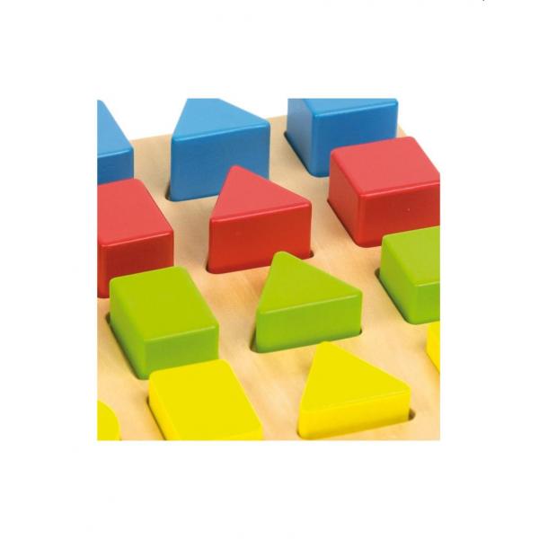 ANDREU - Puzzle mit 4 Geoformen