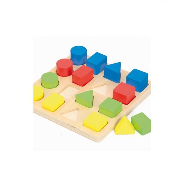 ANDREU - Puzzle mit 4 Geoformen