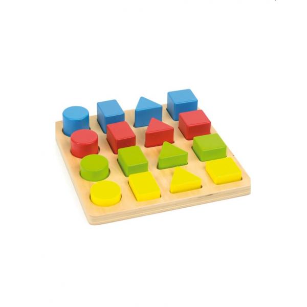 ANDREU - Puzzle mit 4 Geoformen