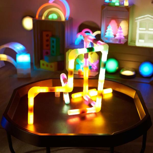 Verbinder für leuchtende Zylinder