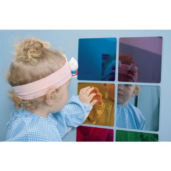 Farbige Acryspiegel - 6er Set