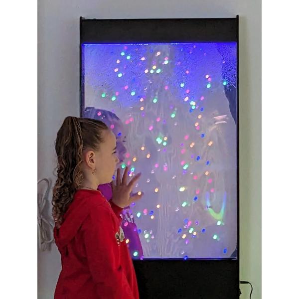 Glow Wandpanel - Perlenwasserfall