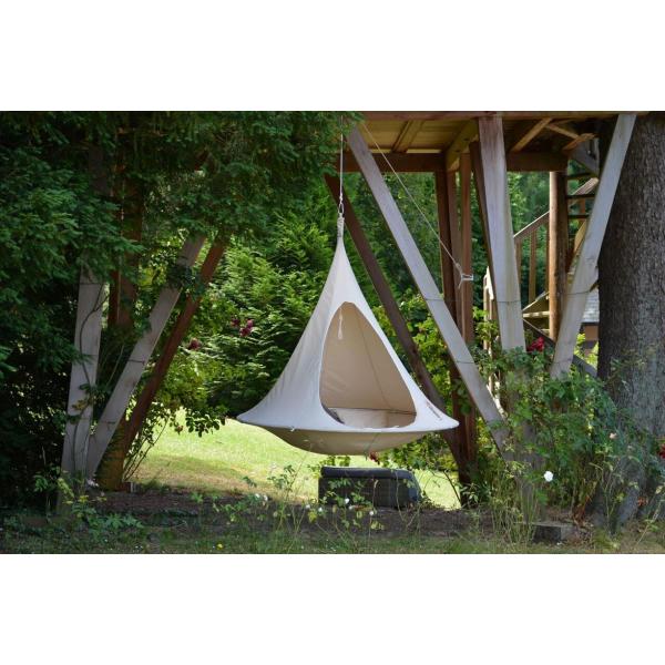 Cacoon für eine Person - weiß
