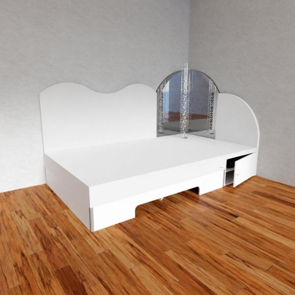 Eckemodul Komfort Wasserbett 160x200 cm