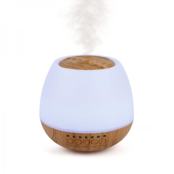 Holz-Aroma-Diffusor mit Licht und Lautsprecher