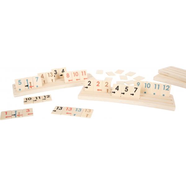 Holzen Rummikub-Spiel- Golden Edition