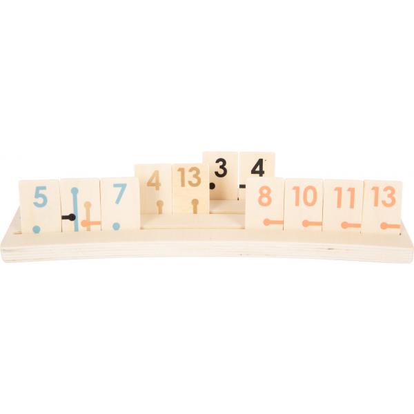 Holzen Rummikub-Spiel- Golden Edition