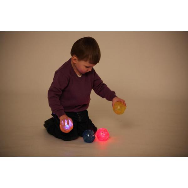 Kleine sensorische Lichtkugeln 4er-Set