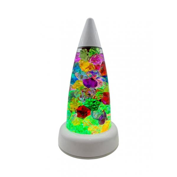 LED Kristall-Lampe