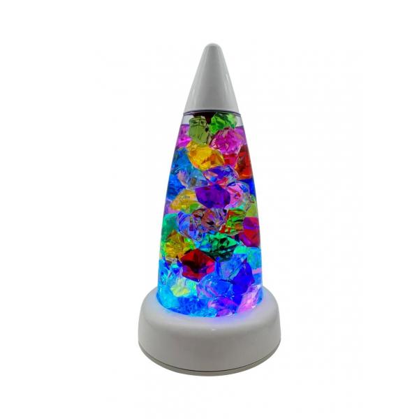 LED Kristall-Lampe