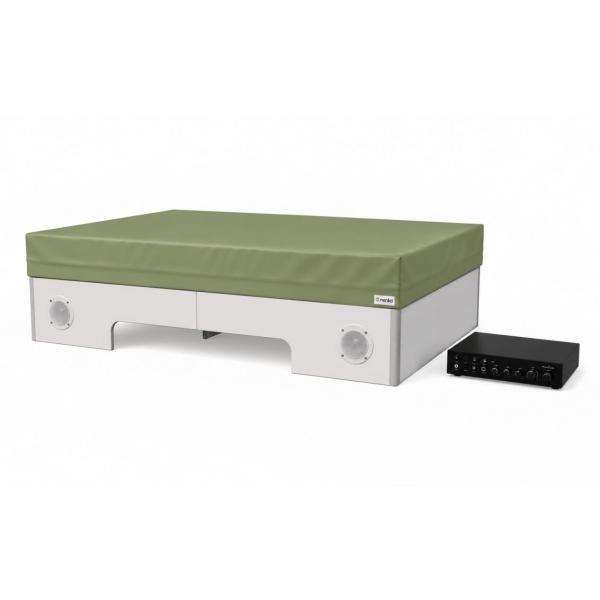 Musikwasserbett 140x200x46 cm mit integrierten Lautsprechern