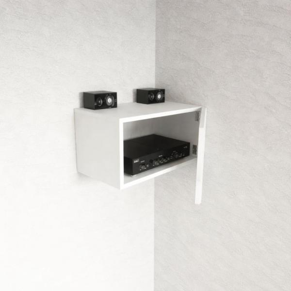 Nenko modular Wand-Geschrank HiFi mit Tür