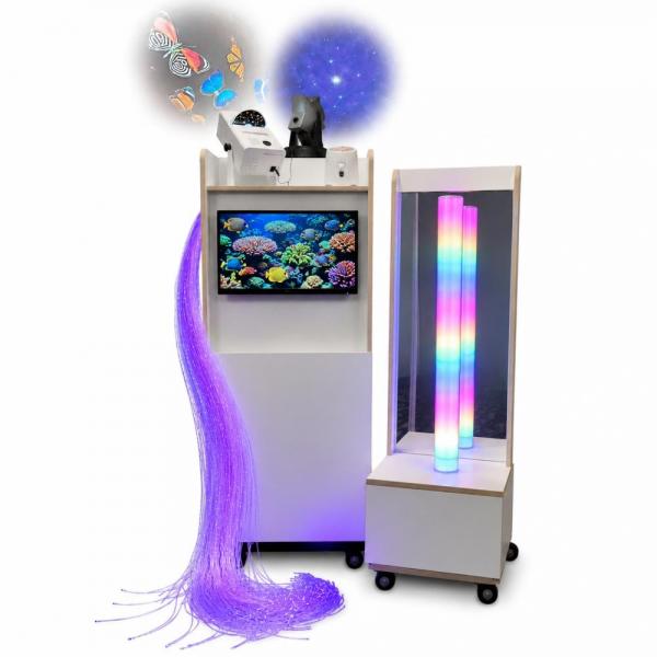 Nenko Snoezelen-Wagen mit LED-Säule