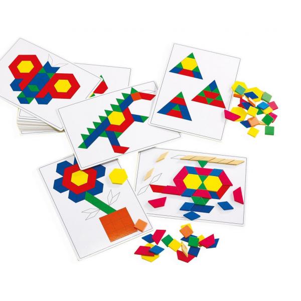 Plastik Formensatz - Set mit 20 Karten