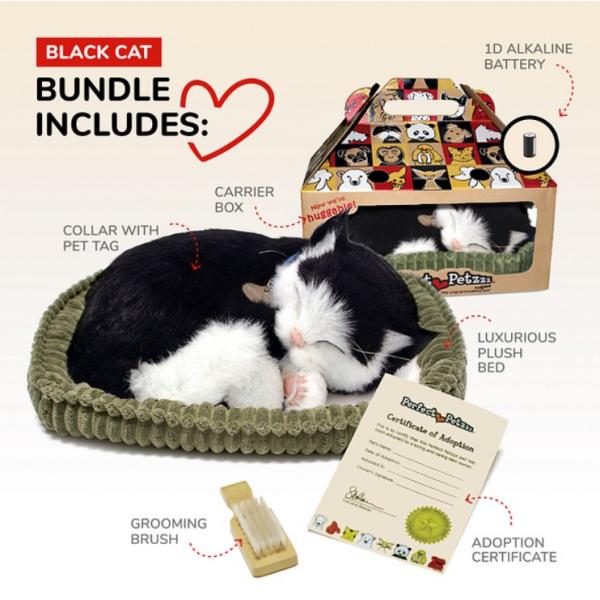 Perfect Petzzz - Kätzchen schwarz-weiß