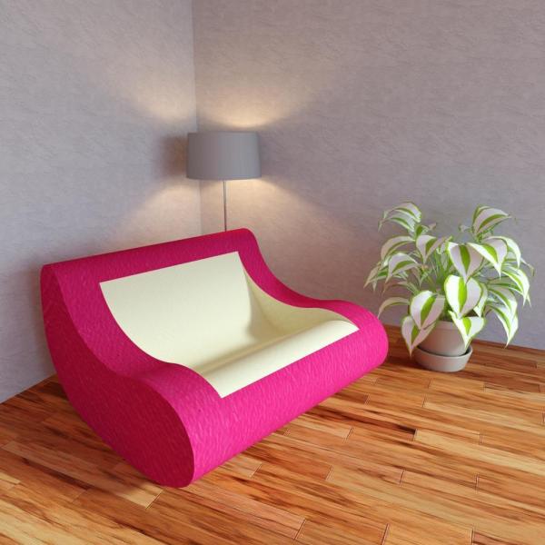 Premium Nenko Zweier-Schaukelsessel - PVC