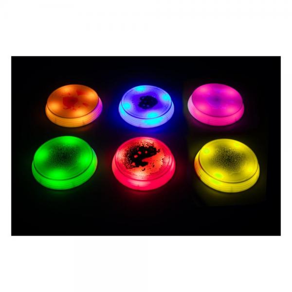 Runde sensorische LED-Balanciersteine mit Flüssigkeit