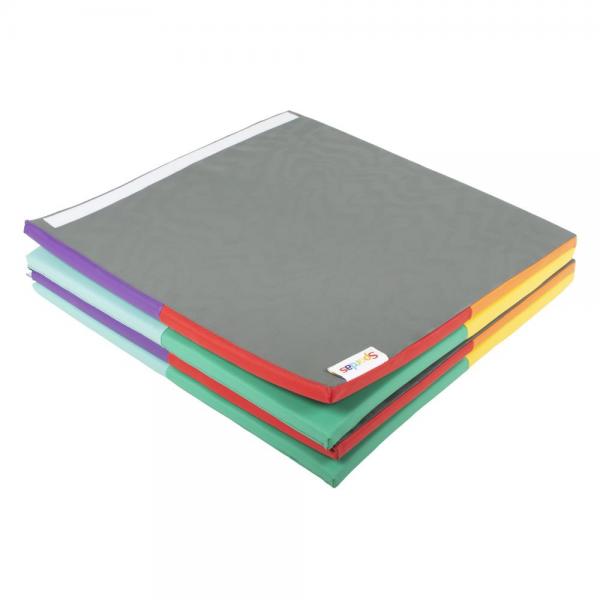 Softplay - Faltbare Spielmatte mit Patchwork-Motiv