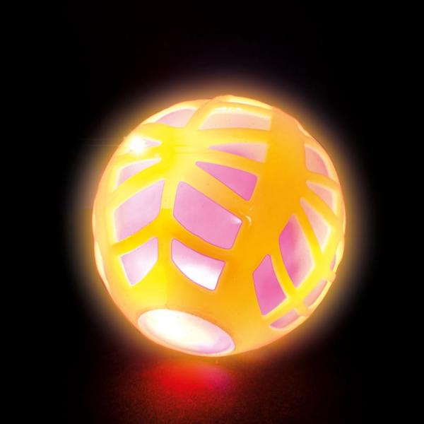 Bouncing Ball mit Licht - Spinnennetz