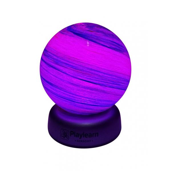 Beleuchtete Planeten-Kugel