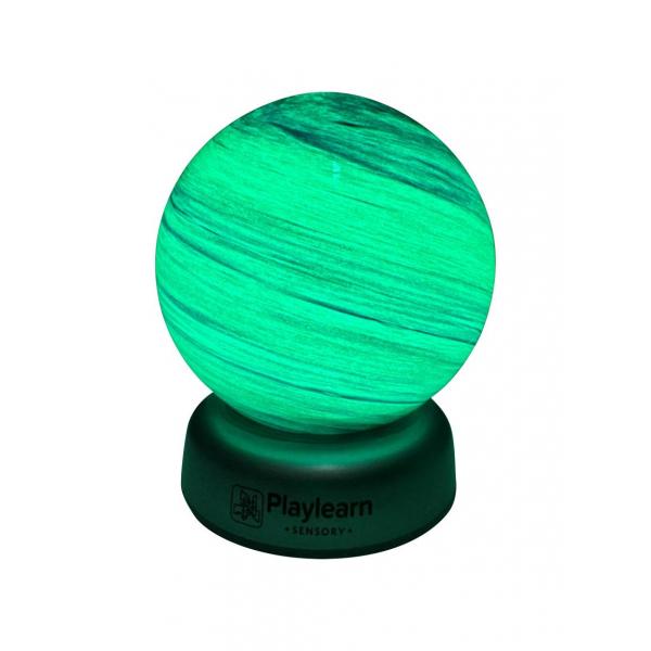 Beleuchtete Planeten-Kugel