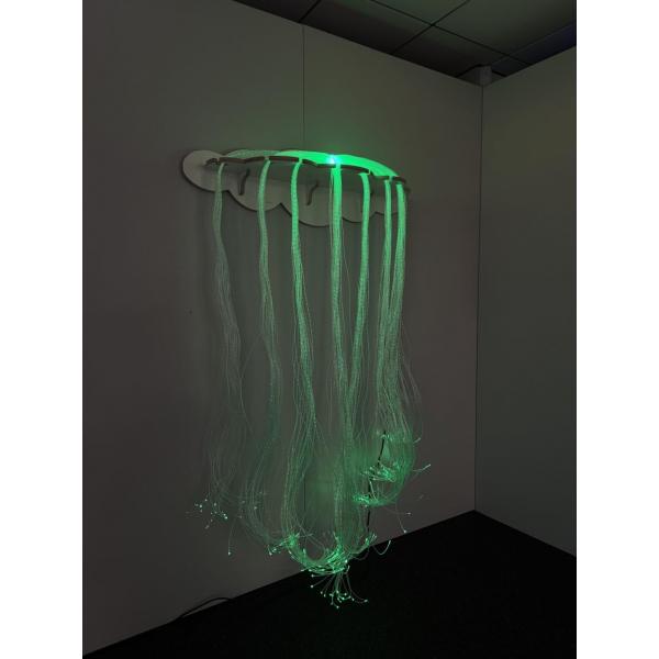 Holzkamm für Faseroptik-Stränge