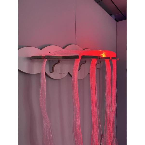 Fasernebel-Wasserfall -  Komplett-Set