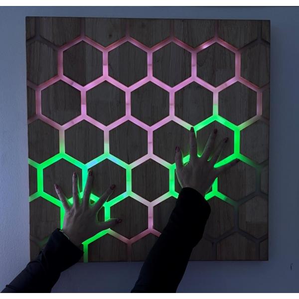 Wabenpaneel Touch - Wandmodell