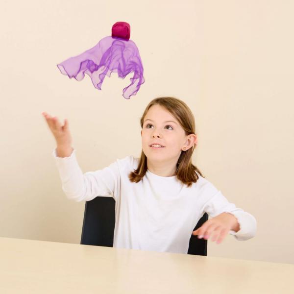 Schwungtücher mit Fühl-Säckchen