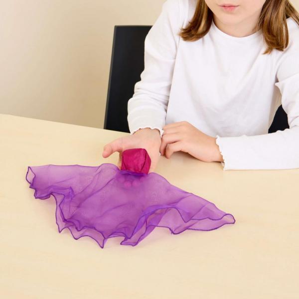 Schwungtücher mit Fühl-Säckchen