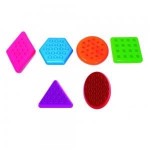 Fidget Spielzeug Paket farbige Formen Balance Pads