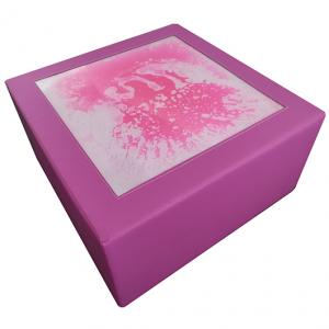 Gelfliese in sensorischem Block - Rosa